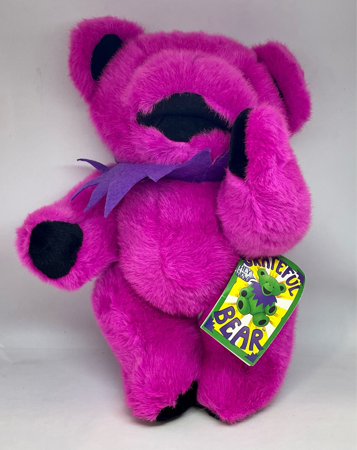 Vintage 1990 Grateful Dead Teddy Bear Purple With