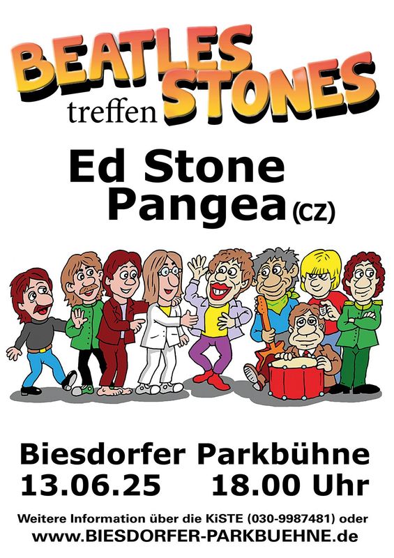Beatles treffen Stones, Konzert (Preis zzgl. 10% VVK Gebühr); Beatles treffen Stones, Konzert (Preis zzgl. 10% VVK Gebühr);