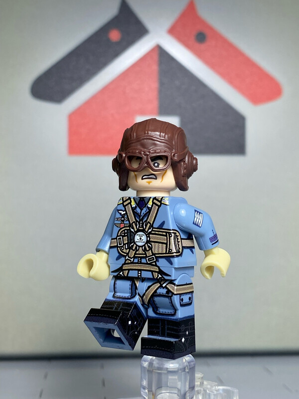 eastbrick custom minifig ww2 ger Croatian Do-17Z Pilot