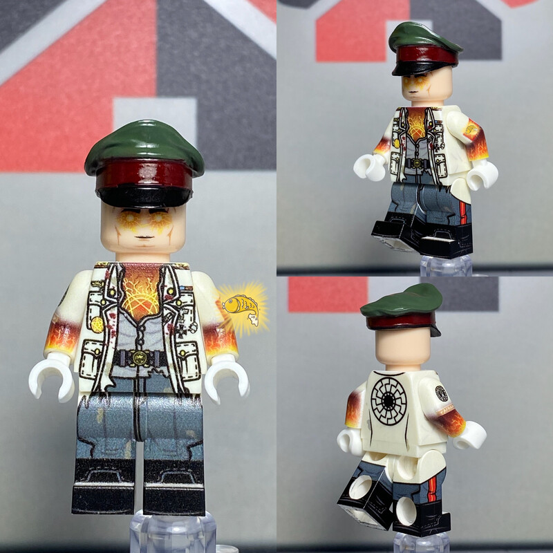 eastbrick custom minifigs ww2 Hell Rommel Fictional characters