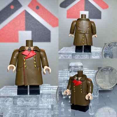 eastbrick custom accessories ww2 Rommel Marshal Coat North Africa Edition