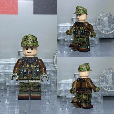 eastbrick customminifig eb ww2 12th-SS Rainer v2