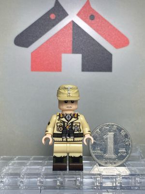 eastbrick custom minifig ww2 Fritz Bayerlein