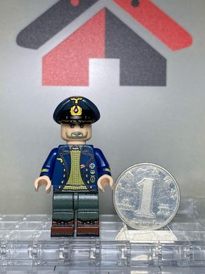 eastbrick custom minifig Das Boot Season Two U822 captain Reinhartz