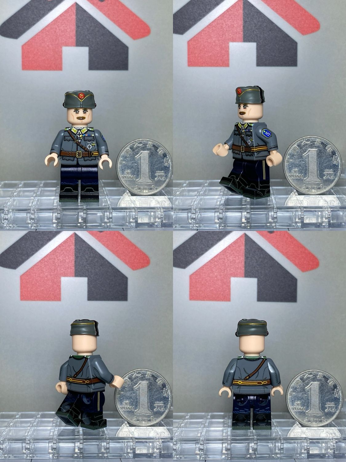 eastbrick custom minifigs ww2 Marshal of Finland, Mannheim