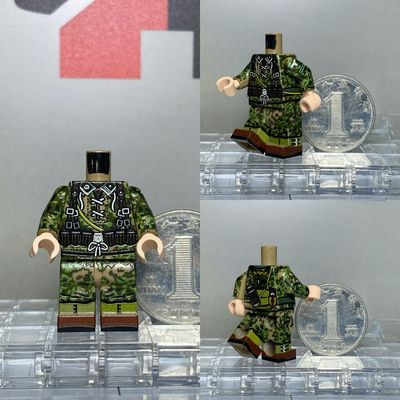 eastbrick custom minifigs spring Oak Leaf pattern 1943