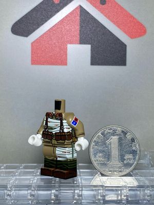eastbrick custom minifigs ww2 chinese wounded soldier