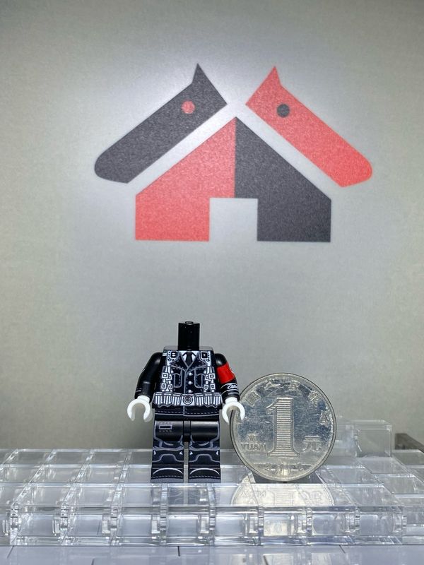 eastbrick custom minifig ww2 ss-leibstandarte honor guard C