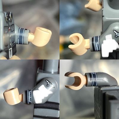 eastbrick custom minifig ww2 SS-Division Totenkopf engineer