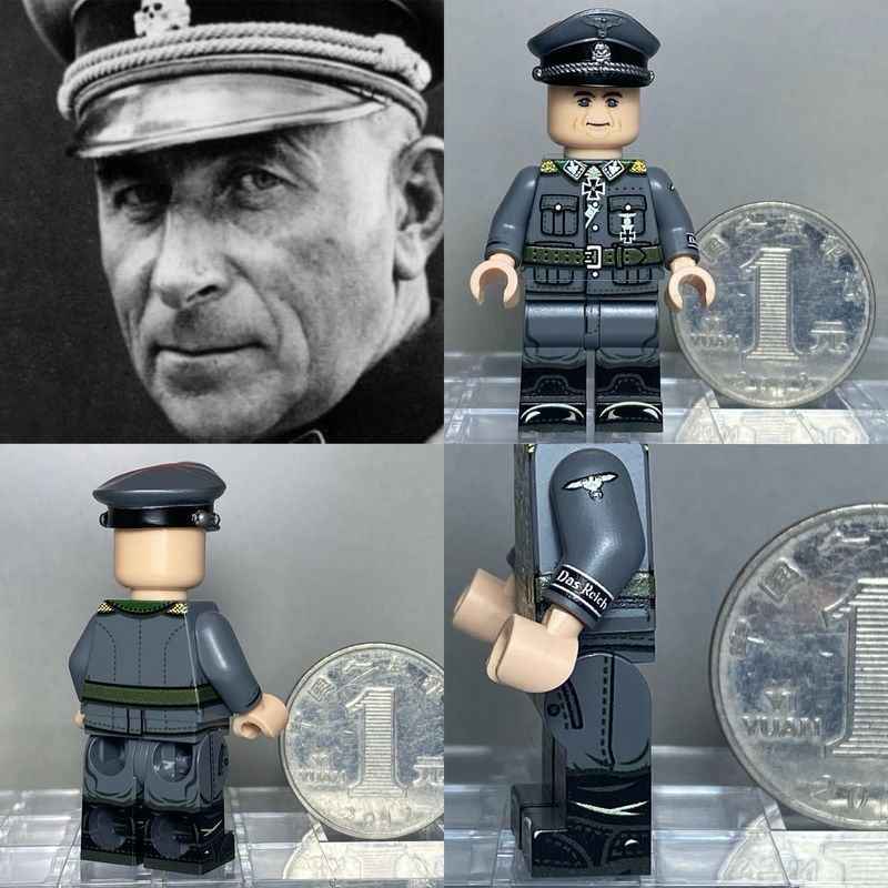 eastbrick custom minifig ww2 Paul Hausser