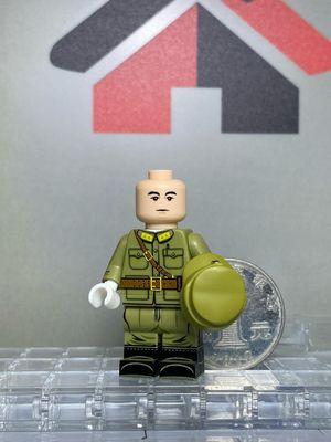 eastbrick custom minifig ww2 Chinese officer 方先觉