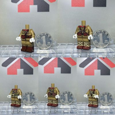 eastbrick custom minifig ww2 Japanese Army a set of 5 figs