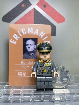 20250809 eastbrick custom minifig Karl Rudolf Gerd von Rundstedt
