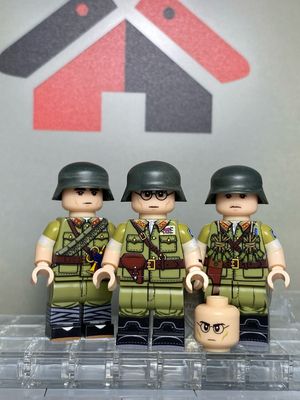 20250809 eastbrick custom minifig 姚子青组合 set of 3 figs