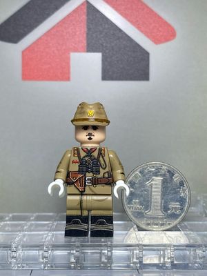 eastbrick custom minifig ww2 japan 饭田祥二郎 uv printed on lego parts