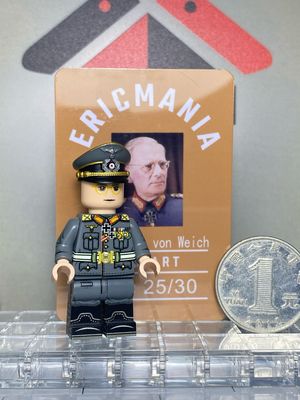 ericmania custom minifig ww2 german Maximilian Maria Joseph Karl Gabriel Lamoral Reichsfreiherr von Weichs uv printed on lego parts