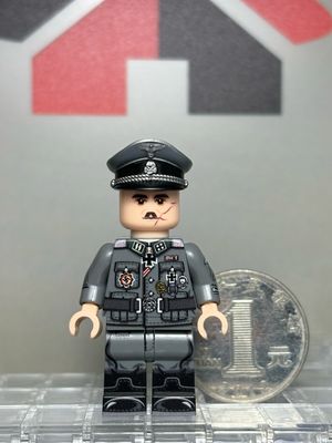 ericmania custom minifig ww2 Otto Skorzney UV printed on lego parts