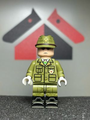 eastbrick custom minfig ww2 japan 本间芽晴 uv on lego parts