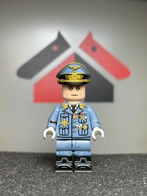 eastbrick custom minifig ww2 Wolfram Freiherr von Richthofen uv on lego parts
