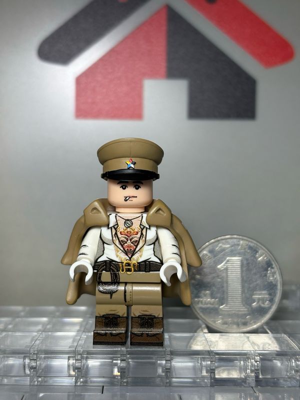 eastbrick custom minifig ww2 japan 川岛芳子 use lego parts and uv printed