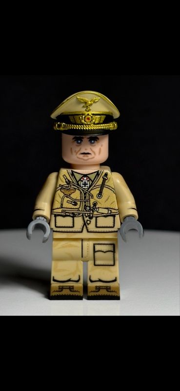 eastbrick custom minifig ww2 Albert Kesselring uv on lego parts