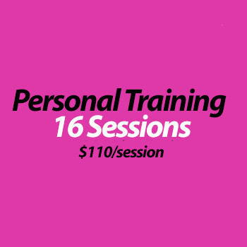 Personal Training (virtual) - 16 Sessions