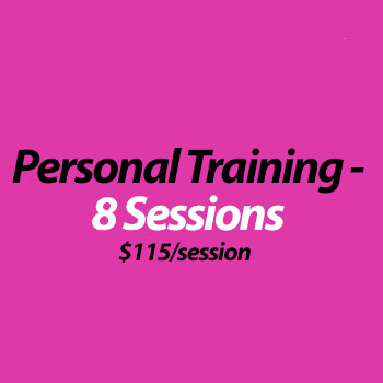 Personal Training (virtual) - 8 Sessions