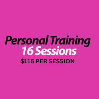 Personal Training (virtual) - 16 Sessions
