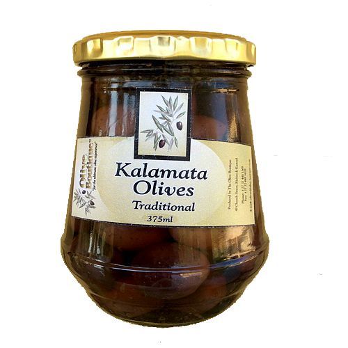 Case of 24 X 375 ml Kalamata Olives in the Traditional Style