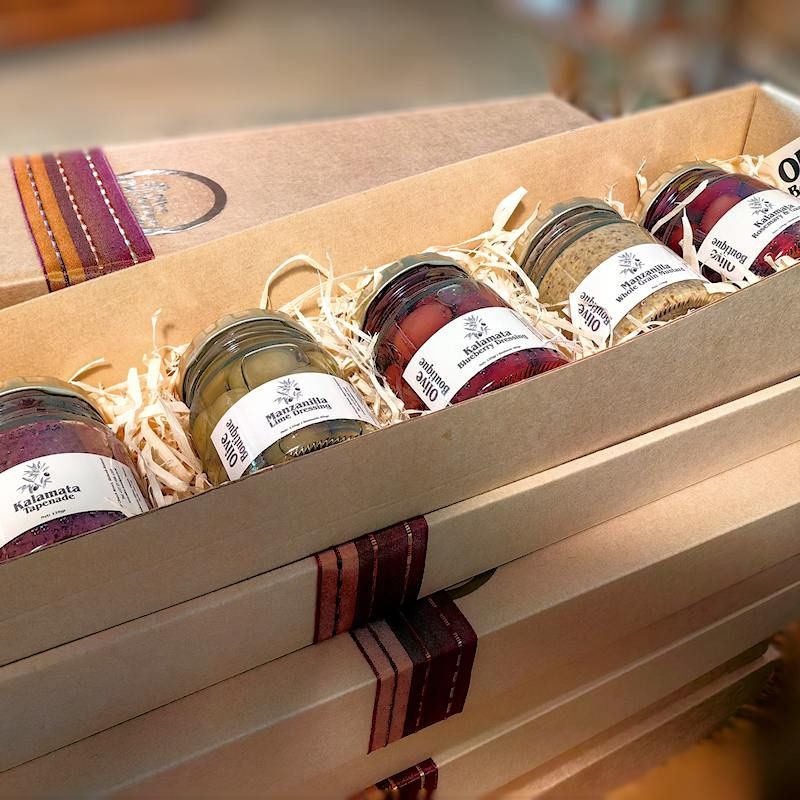 Olives & Olive Pastes (5 x 125ml jars)