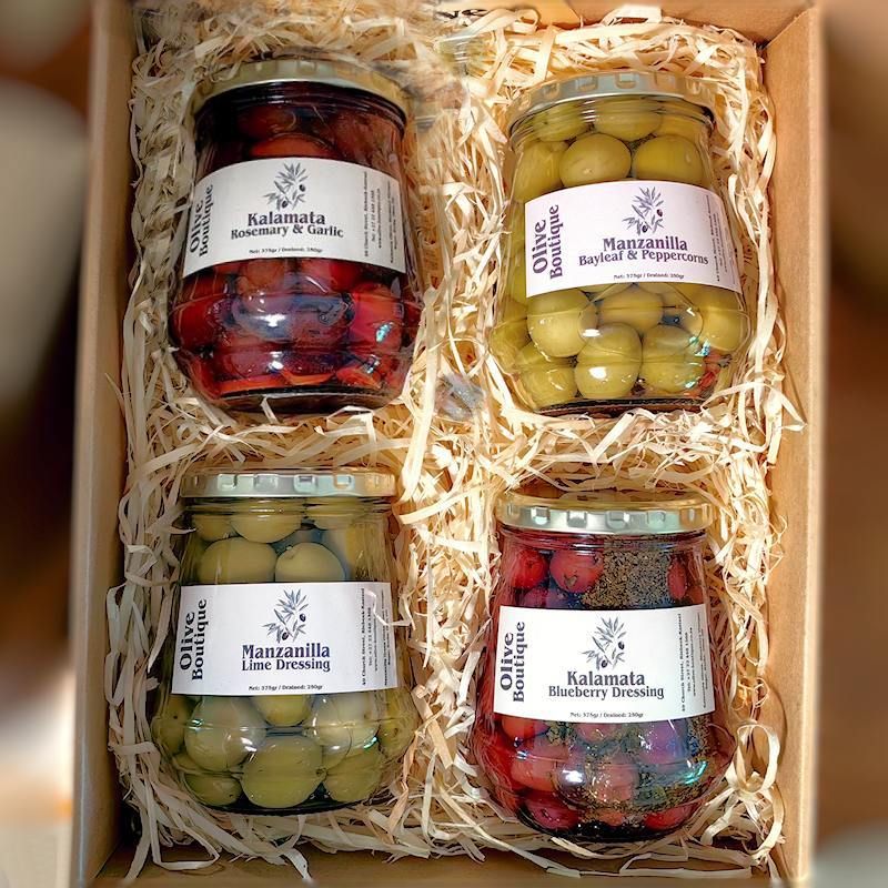 Gourmet Olives (4 x 375ml jars)