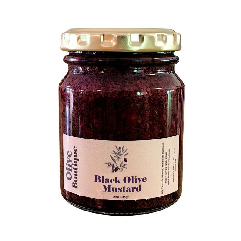 125 ml Black Olive Mustard