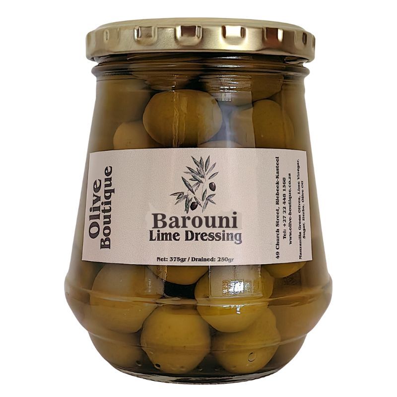 Case of 24 X 375 ml Barouni in Lime Dressing