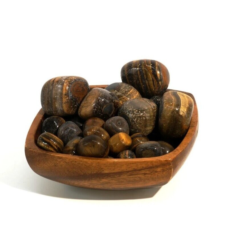 Tigers Eye Tumbled
