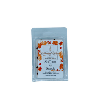 Saffron and Suede- Wax Melt