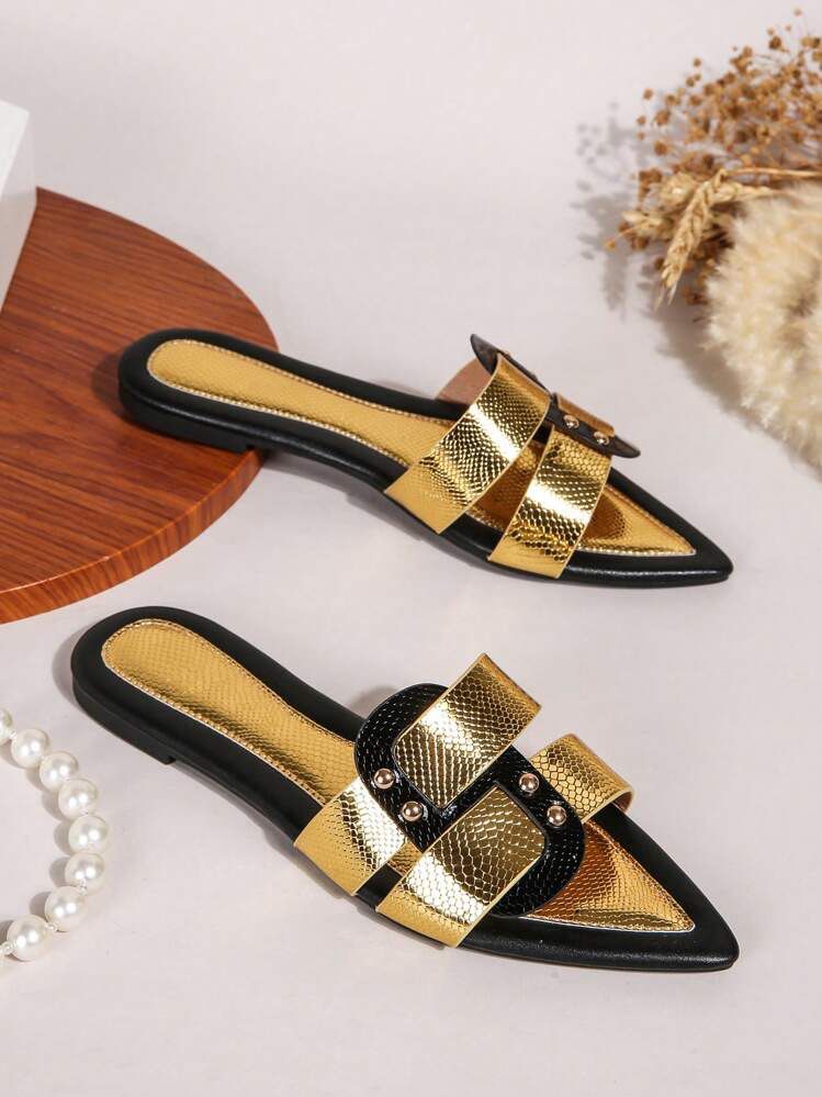 Asanda The Sandal - Gold