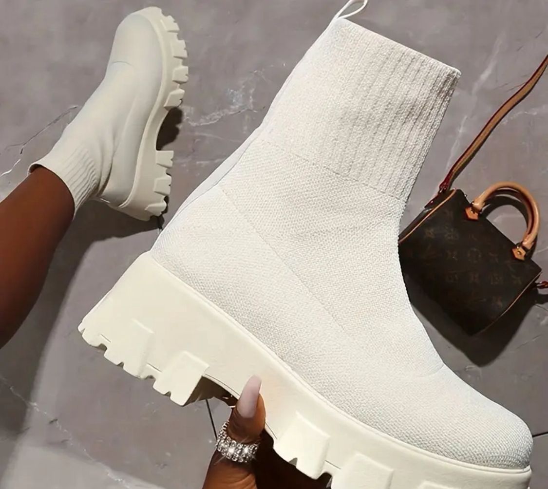 Luella boot white