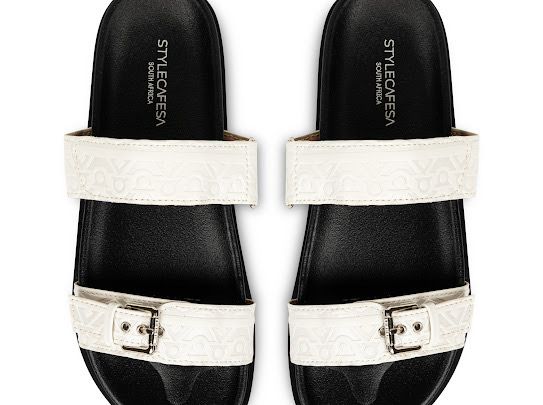StylecafeSA Iconic Slides - White