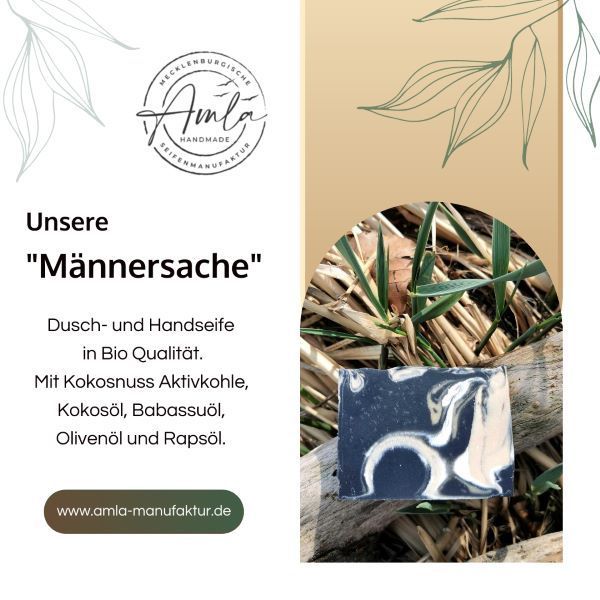 Seife Männersache verpackt