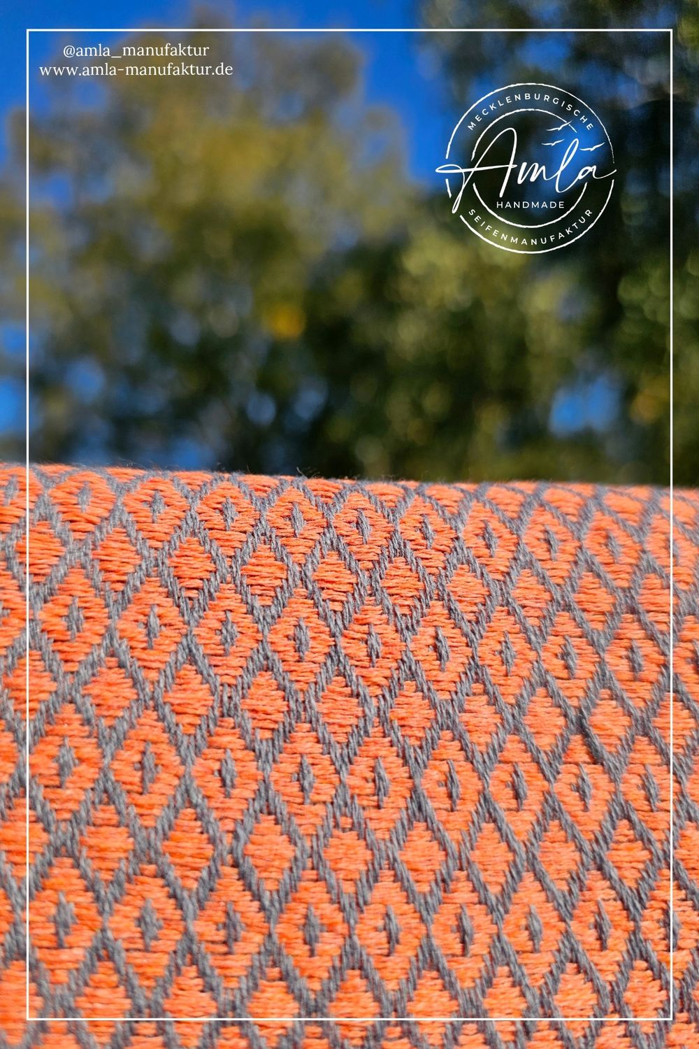 Saunatuch / Hamamtuch Fb. orange 