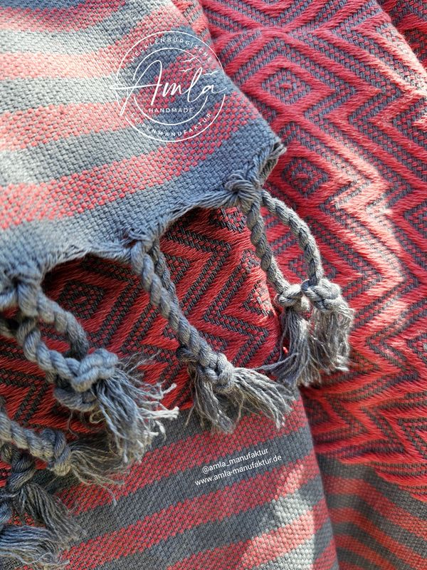 Saunatuch /Hamamtuch Fb. pfirsichrot