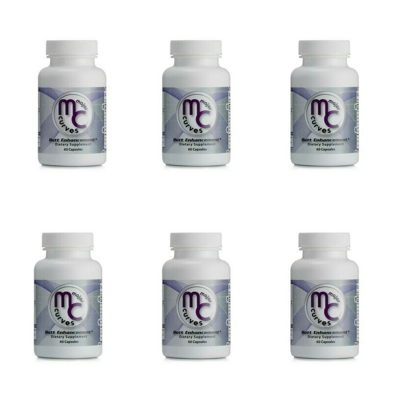 Major Curves Butt Enlargement Pills ( 6-bottles for 6months supply)