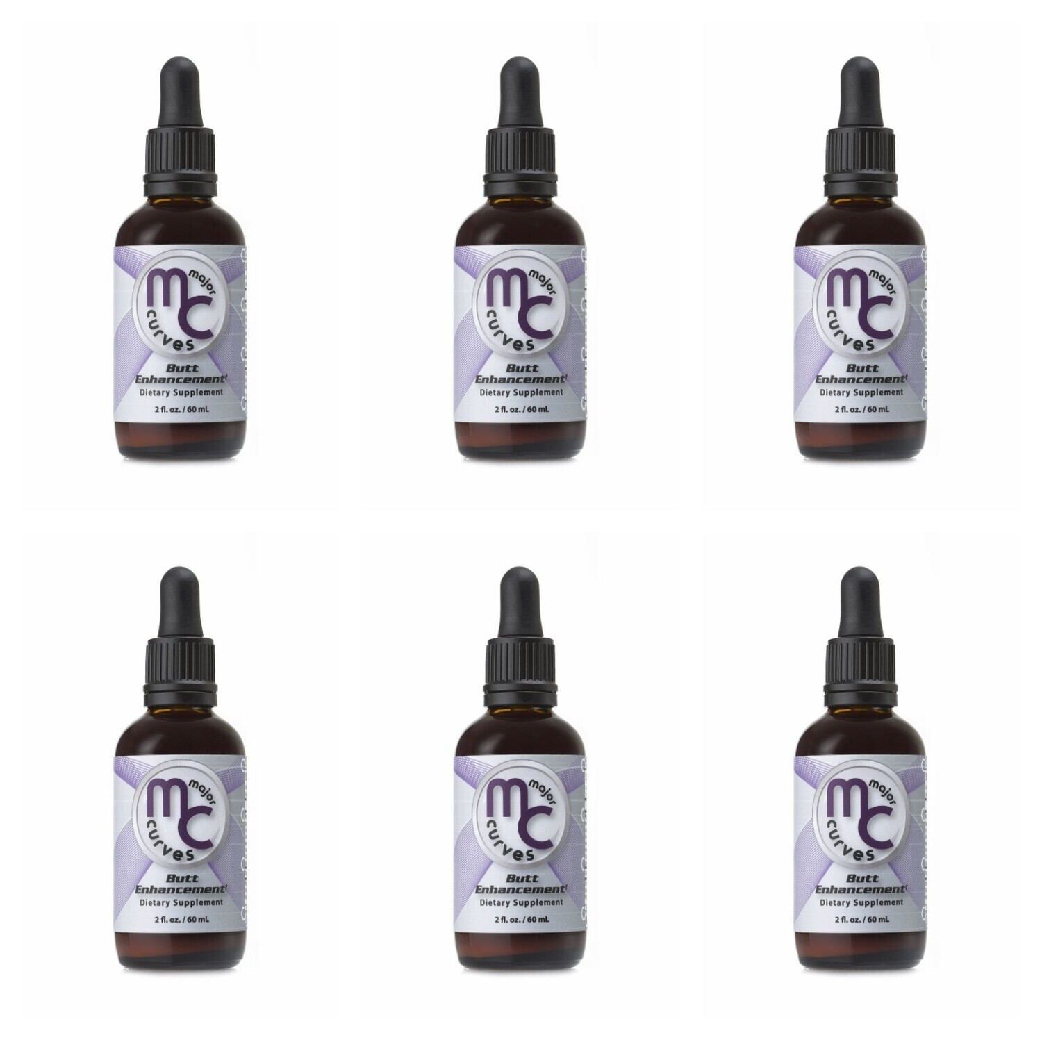 Major Curves™ Butt Drops (6bottles)