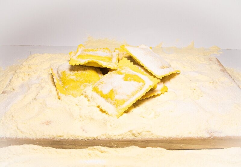Ravioli ricotta e spinaci
