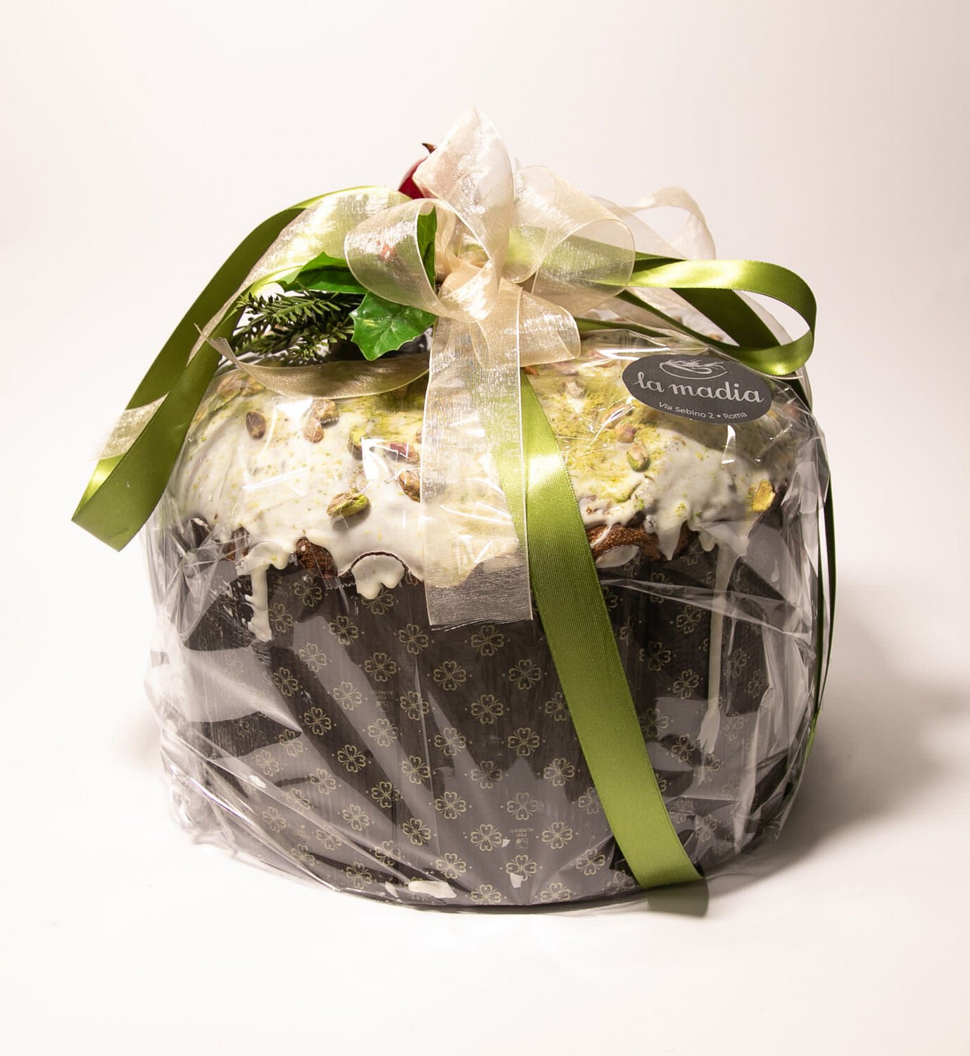 Panettone al pistacchio