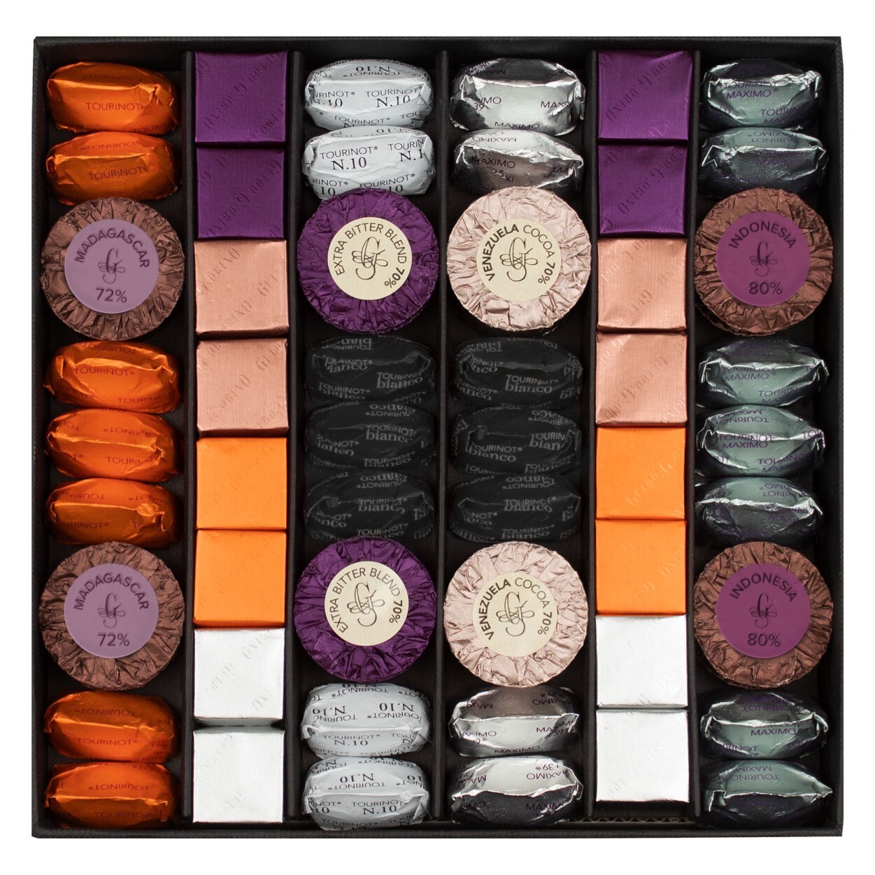 Guido Gobino Selezione assortita (Giandujottini, Cialdine e Cremini)