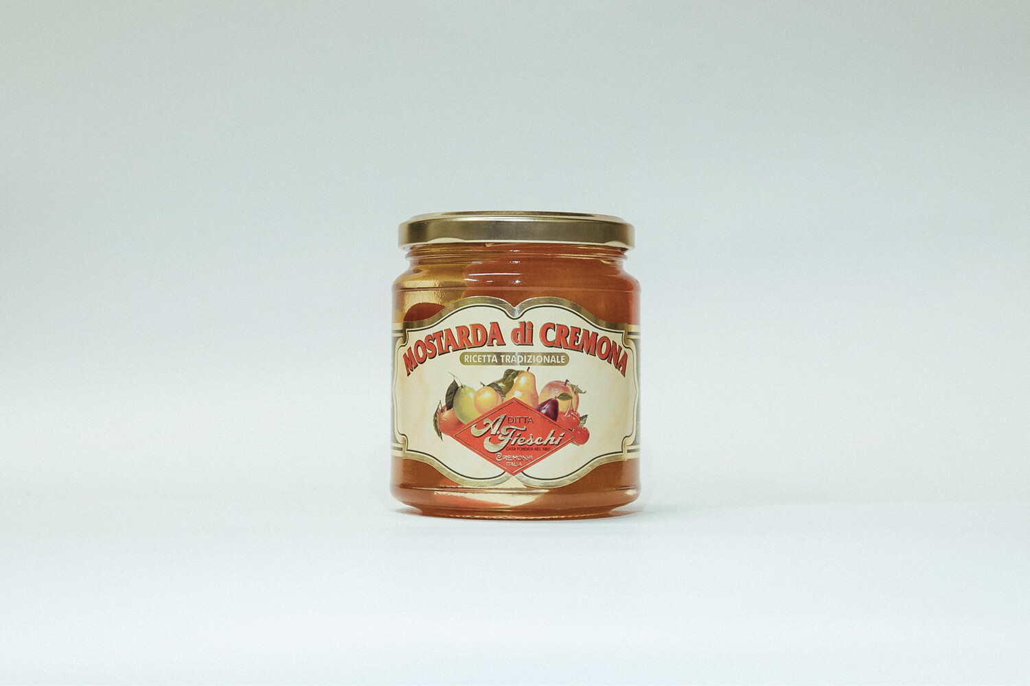 Mostarda di Cremona frutti misti A.Fieschi 380gr