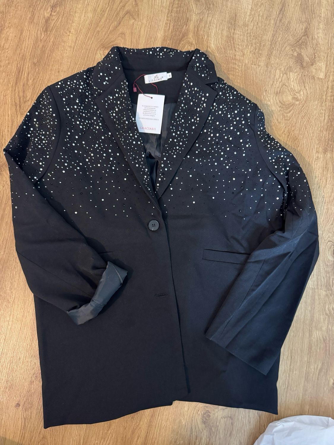 Americana Chispas talla m 
