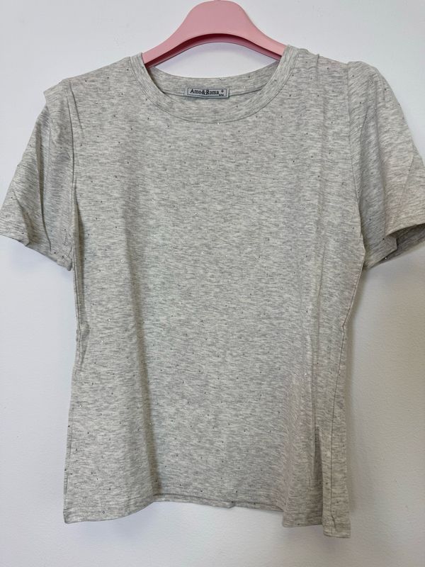 Camiseta Figurín gris claro Camiseta Figurín gris claro