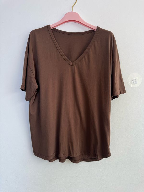 Camiseta estilo chocolate